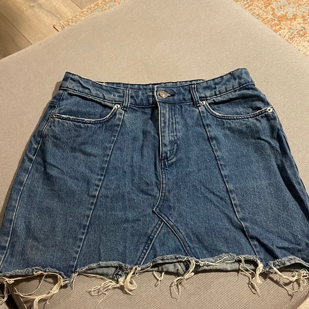 Jean skirt